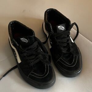 Vans Black and White Supreme